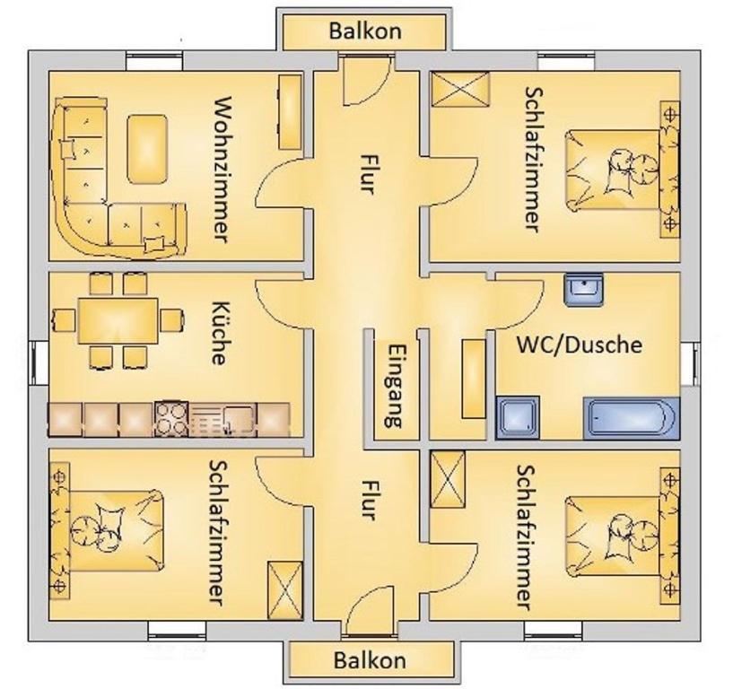 Apartment'S Haus Tegischer นอยชติฟ อิม ชตูไปทัล ภายนอก รูปภาพ